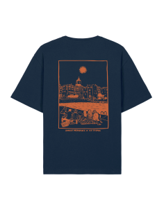 Ice Tropez oversized T-shirt – Navy Blue 100% cotton