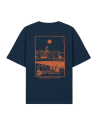 T-shirt Ice Tropez / Clocher de Saint-Tropez – Bleu Navy 100% coton