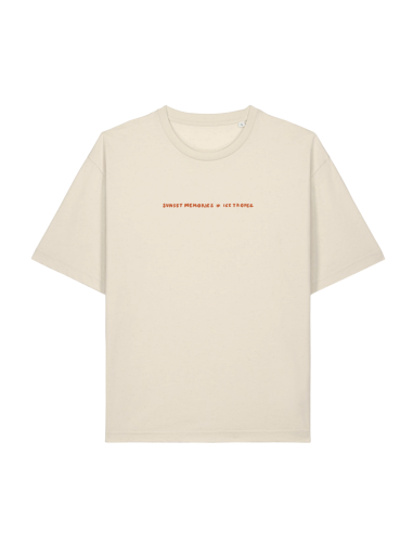 T-shirt Ice Tropez / Clocher de Saint-Tropez – Beige 100% coton
