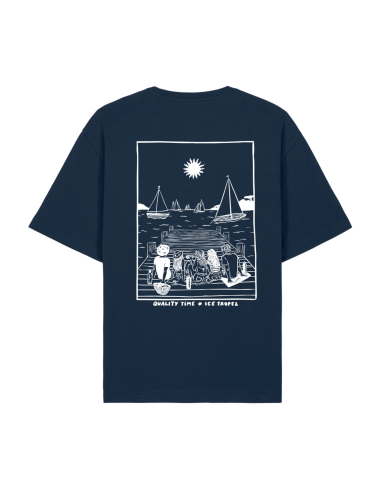 Ice Tropez t-shirt / Les Voiles de Saint-Tropez – Navy Blue 100% cotton
